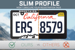 "Mountains Are Calling" v2 - Raised License Plate Frame by Wonder Plate Frames™