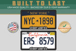 "Get Lost" - Raised License Plate Frame by Wonder Plate Frames™