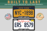 "Get Lost" - Raised License Plate Frame by Wonder Plate Frames™