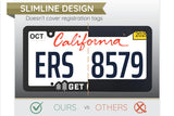 "Get Lost" - Raised License Plate Frame by Wonder Plate Frames™