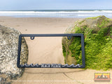 "Beach Please" License Plate Frame by Wonder Plate Frames™