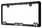 "Stay Wild" License Plate Frame by Wonder Plate Frames™